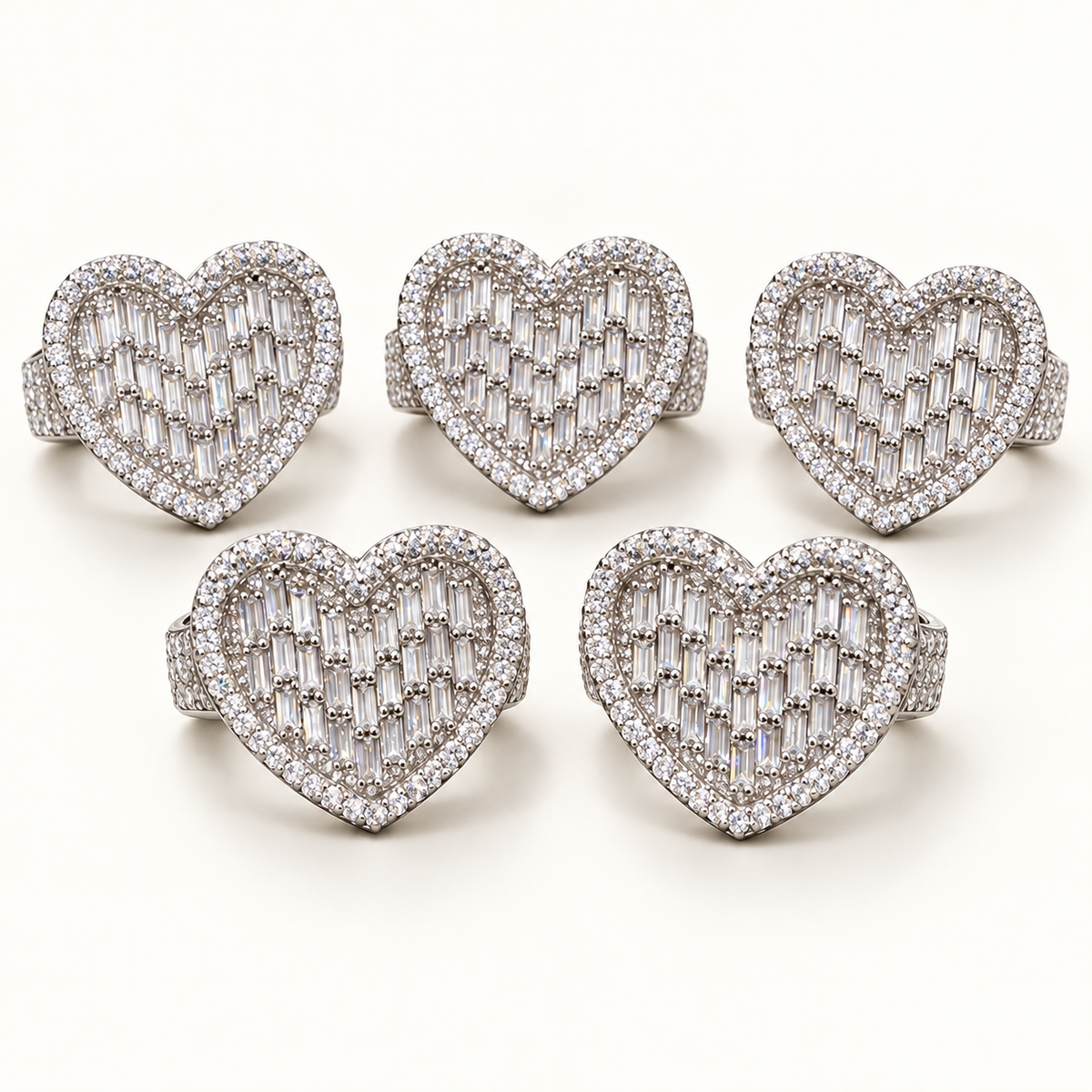 Radiant Heart Gold-Filled Ring