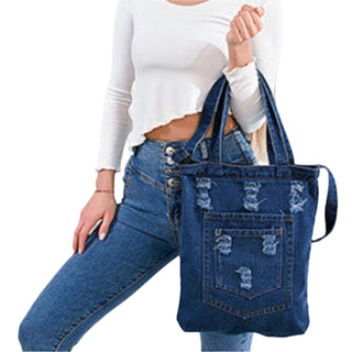 denim totes