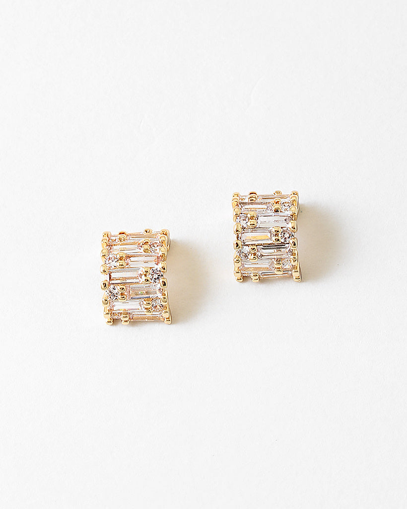 crystal stack stud