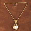 snake Baroque Pearl necklace
