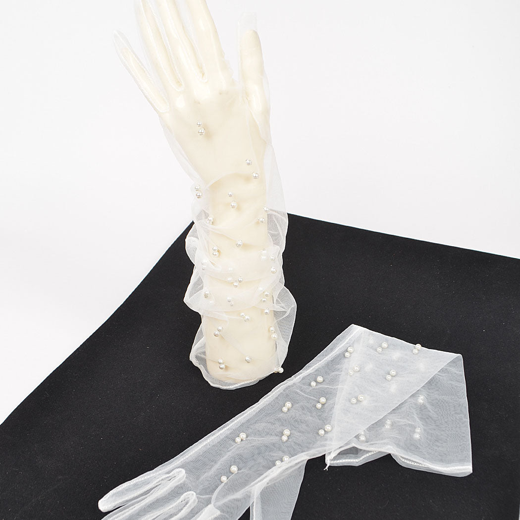 laced dots and pearls